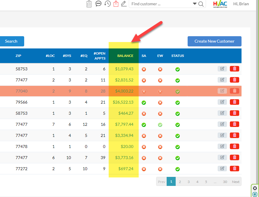 Tuesday Tool Tip – Customer List Setting