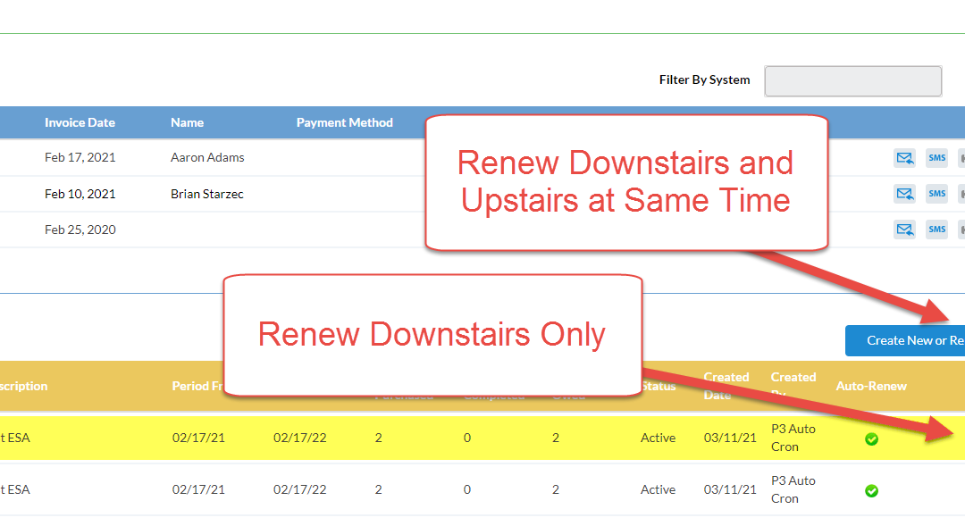 Tuesday Tool Tip – Service Agreement Renewal