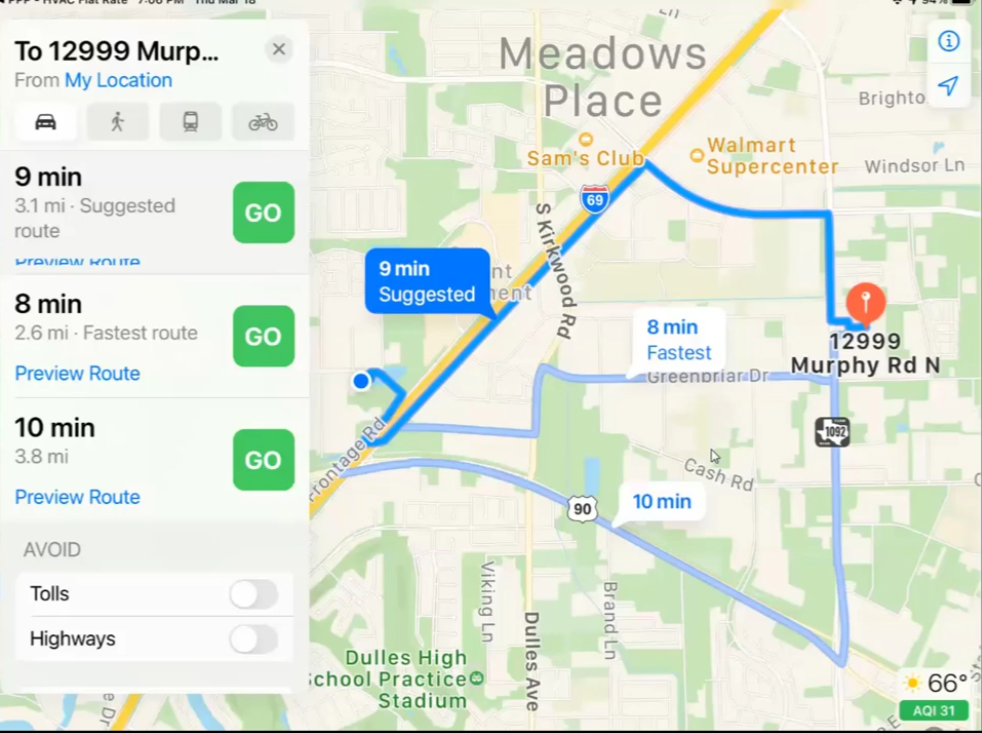 Driving-Directions