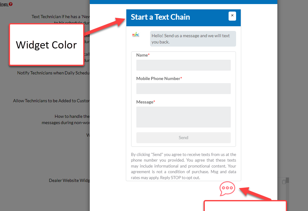 Tuesday Tool Tip – 2 Way Text Conversation from Website